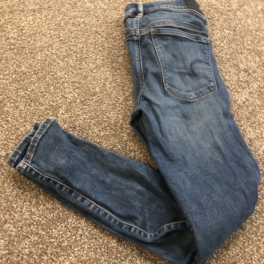 American Eagle high rise skinny jeans